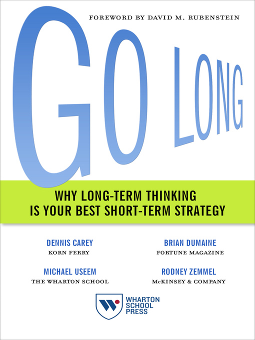 Title details for Go Long by Dennis Carey - Available